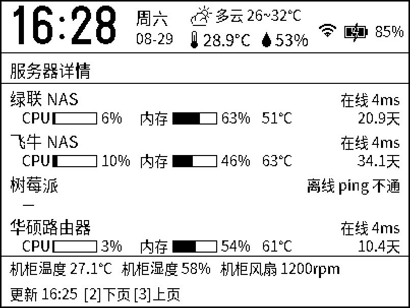 服务器详情